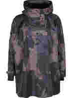 Regn poncho med camouflageprint, Camou Print