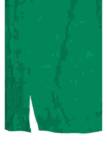 Struktureret tunika med 3/4 ærmer, Jolly Green, Packshot image number 3