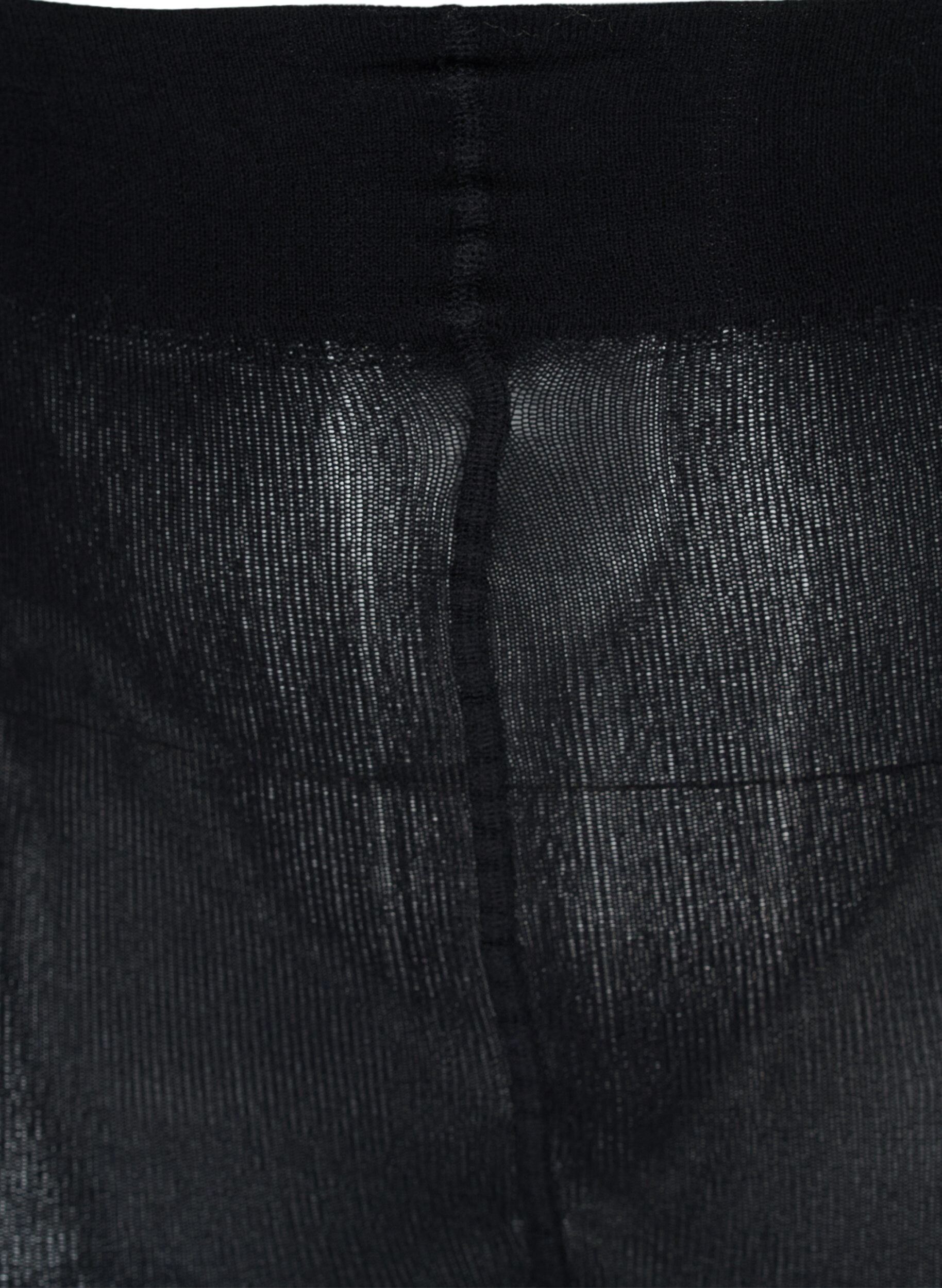 ZizziLeggings i 200 denier, Sort, Packshot image number 2