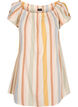Off-shoulder strand tunika, Striped Jaquard, Packshot image number 0