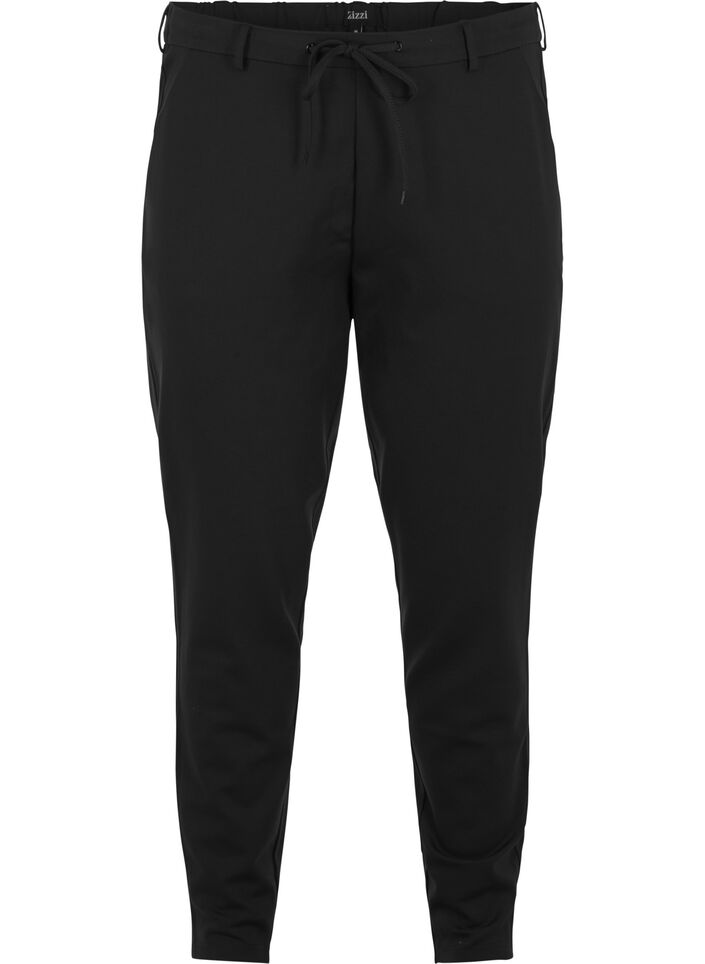 Cropped Maddison bukser, Sort, Packshot image number 0