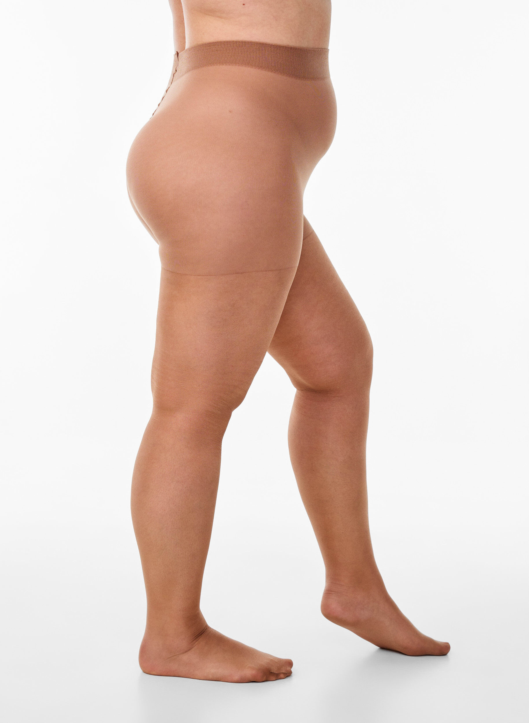 Shiny 30 denier sun tan tights