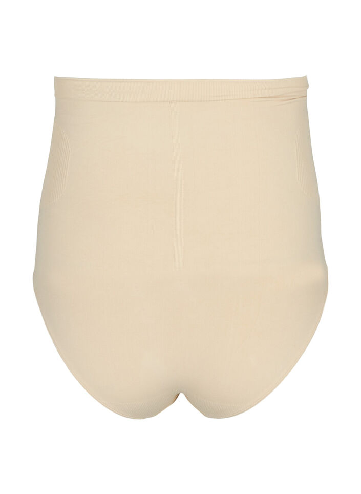 H&oslash;jtaljet shapewear trusse, Beige, Packshot image number 1
