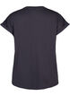 Kort&aelig;rmet t-shirt i bomuldsblanding, Gr&aring;, Packshot image number 1