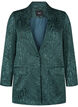 Blazer i viskose med tone-i-tone print, Ponderosa Pine, Packshot image number 0