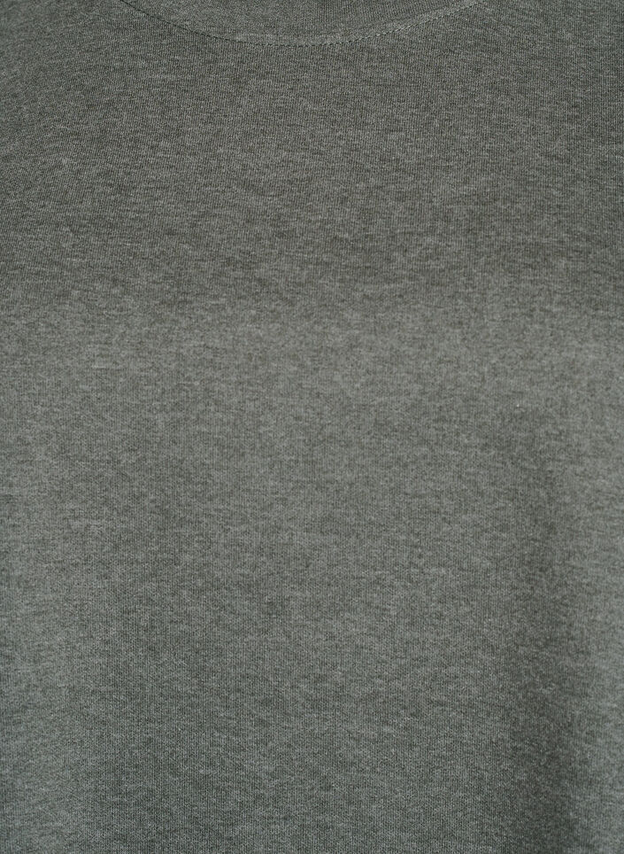 Sweatshirt med rund hals, Gr&oslash;n, Packshot image number 2