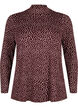 FLASH - Langærmet bluse med turtleneck, Mørk Bordeaux, Packshot image number 0