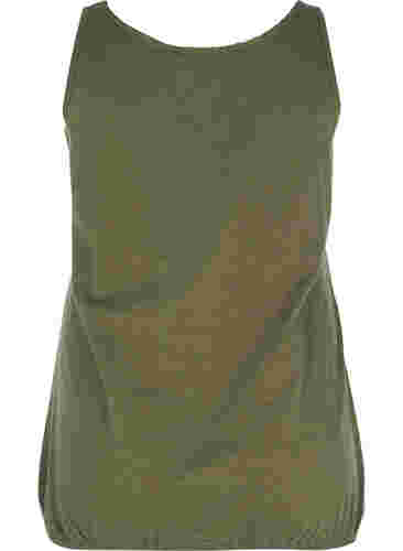 Top med blondekant, Ivy green, Packshot image number 1