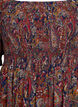 Sommerkjole i viskose med paisleyprint, Bl&aring;, Packshot image number 2