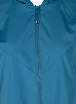 Kort jakke med lynlås og hætte, Corsair, Packshot image number 2