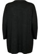 Meleret strik cardigan med lommer, Gr&aring;, Packshot image number 1