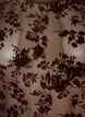 Meshbluse med blomsterm&oslash;nster, Brun, Packshot image number 2