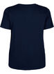Bomulds t-shirt med tekst, Navy B. Orlando, Packshot image number 1