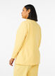 Klassisk blazer med knaplukning, Gul, Model image number 2