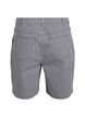 Stribede bermudashorts med høj talje, Sort, Packshot image number 1