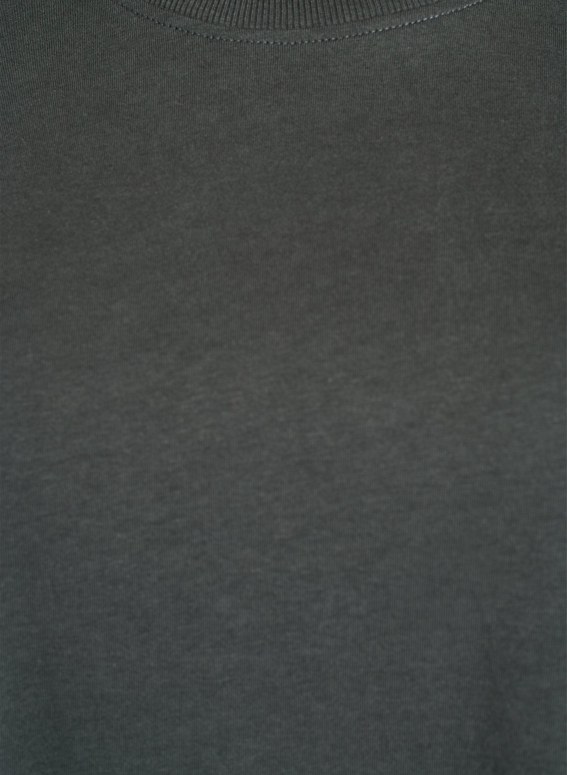 ZizziBasis t-shirt i bomuld med rund hals, Gr&oslash;n, Packshot image number 2