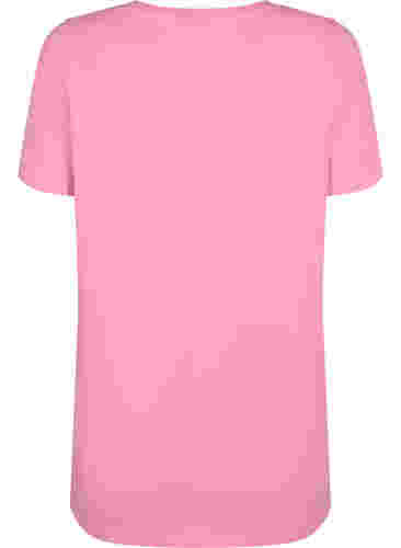 Oversize t-shirt med tryk , Rosebloom W. Love, Packshot image number 1