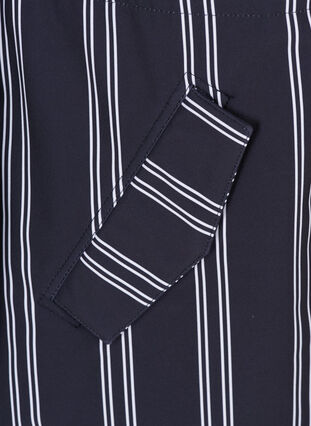Softshell jakke med hætte, Night s. stripe, Packshot image number 3