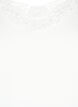 Bluse i viskose med crochet detalje, Bright White, Packshot image number 2