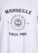 T-shirt med motiv , Hvid, Packshot image number 2