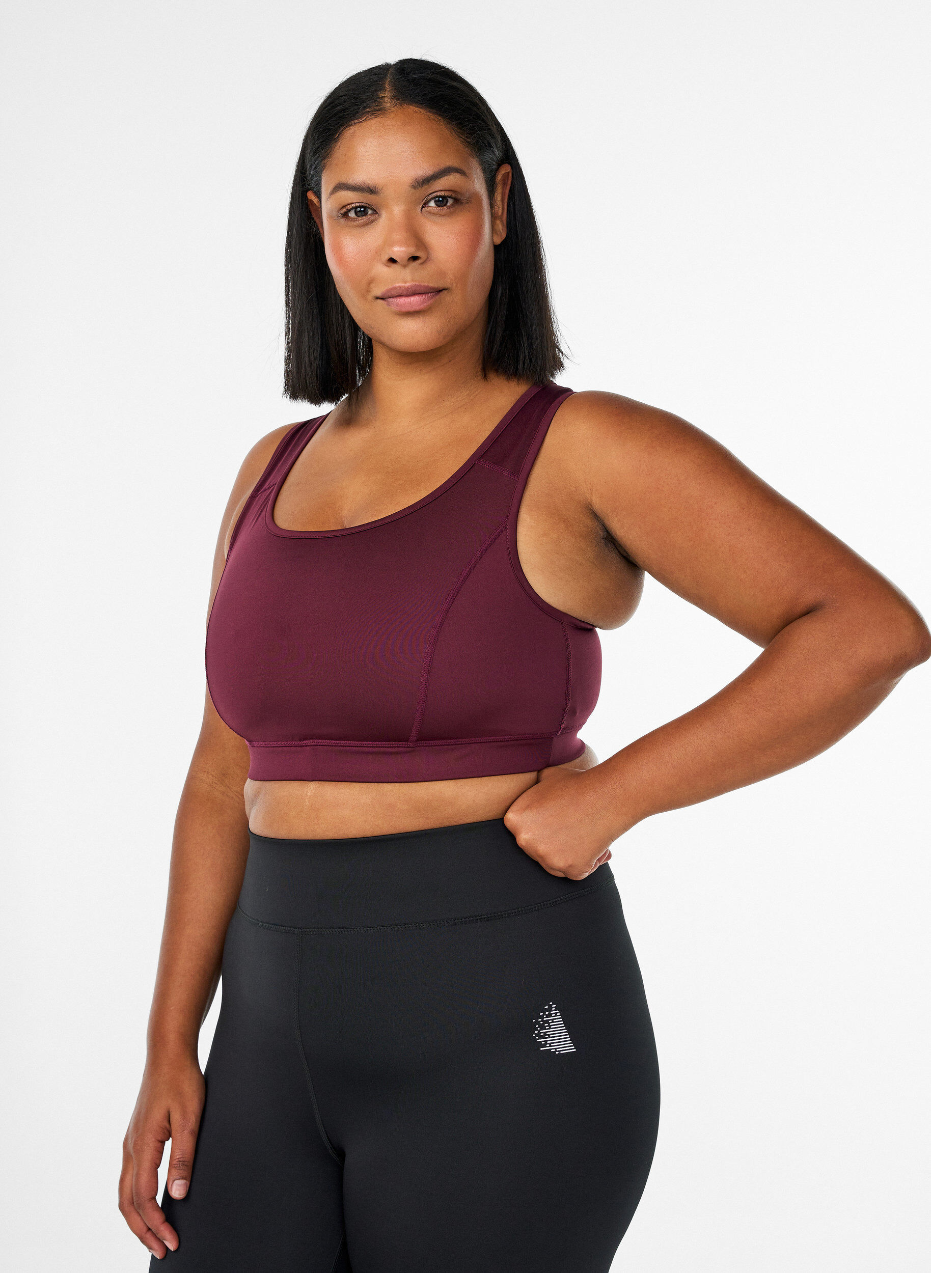 ZizziSports-bh med racerback, R&oslash;d, Model image number 0