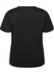 T-shirt med motiv, Sort, Packshot image number 1