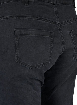Ellen bootcut jeans med høj talje, Grey Denim, Packshot image number 3