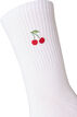 Bomuldsstr&oslash;mper med motiv, Hvid, Packshot image number 2