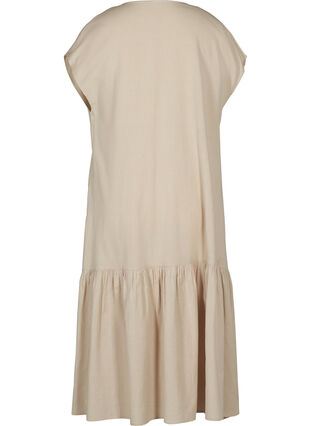Ærmeløs kjole i bomuld, As Sample, Packshot image number 1