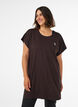 Lang tr&aelig;nings t-shirt, Brun, Model image number 0