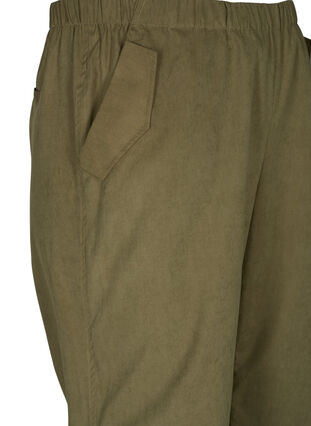 Løse bukser med elastik, Martini Olive, Packshot image number 2