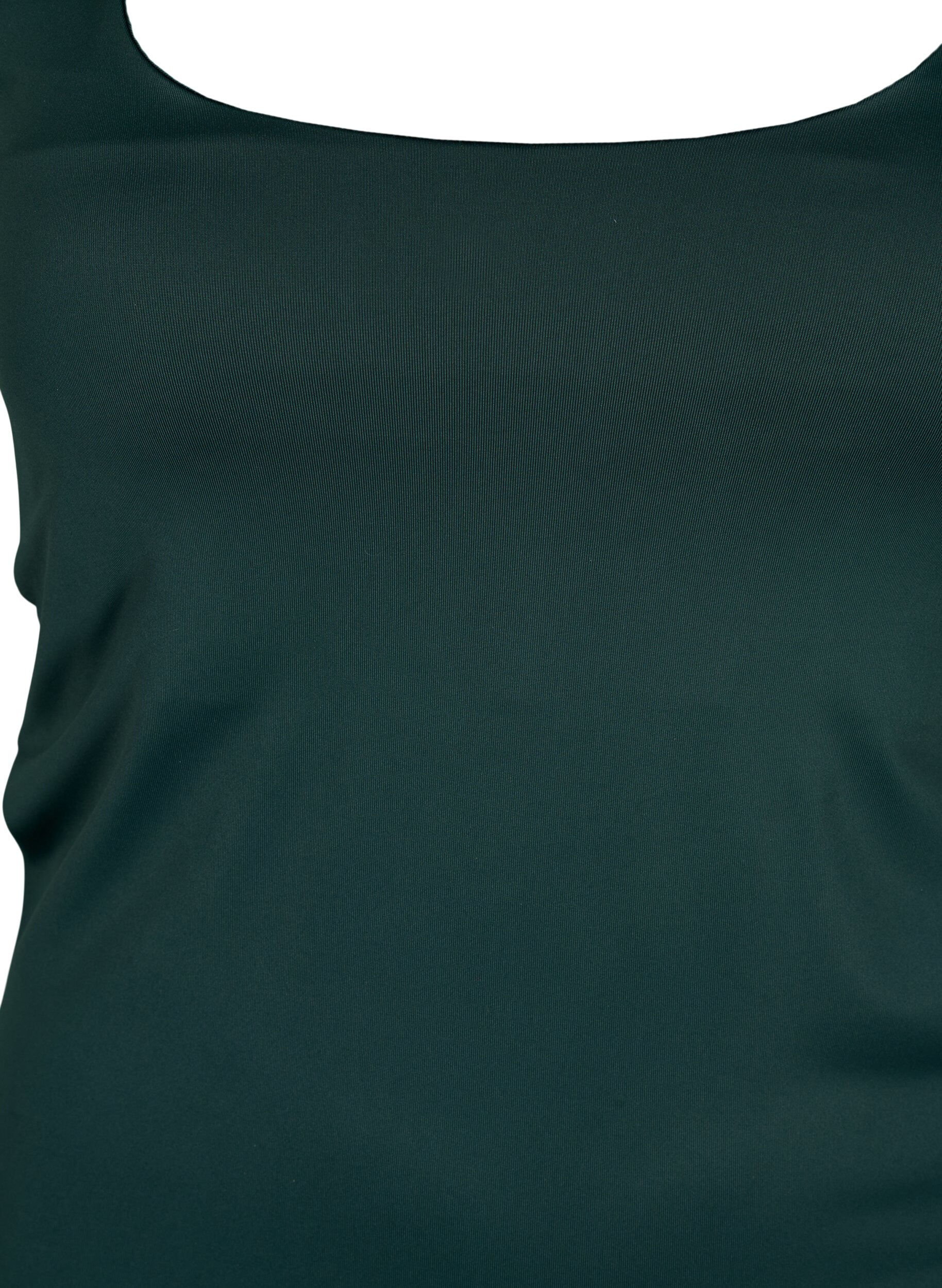 Zizzi Stretchy vendbar top, Scarab, Packshot image number 2