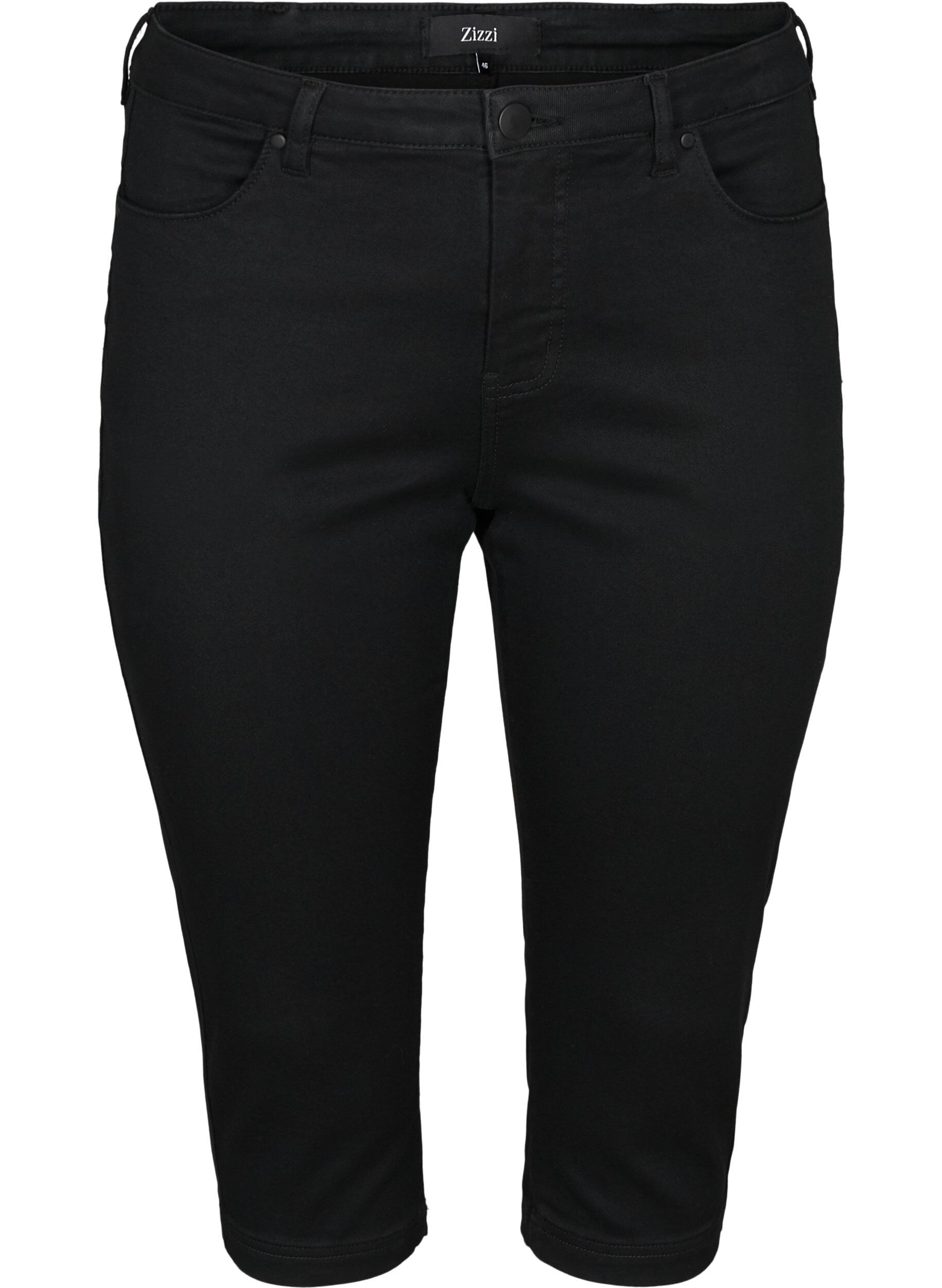 H&oslash;jtaljede Amy capri jeans med super slim fit