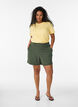 Shorts med lommer og l&oslash;s pasform, Gr&oslash;n, Model image number 1