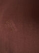 T-shirt i viskose med rhinsten, Brun, Packshot image number 2