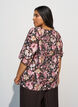 Viskosebluse med V-udsk&aelig;ring, Lyser&oslash;d, Model image number 2