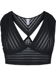 Bh i stribet mesh , Black