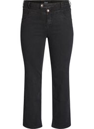 Regular fit Gemma jeans med h&oslash;j talje, Sort