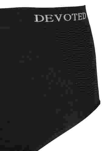 Seamless trusse med høj talje, Black, Packshot image number 2