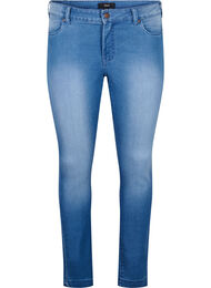 Viona jeans med regulær talje, Light Blue