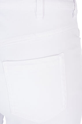 Slim fit Emily capri jeans, Bright White, Packshot image number 3