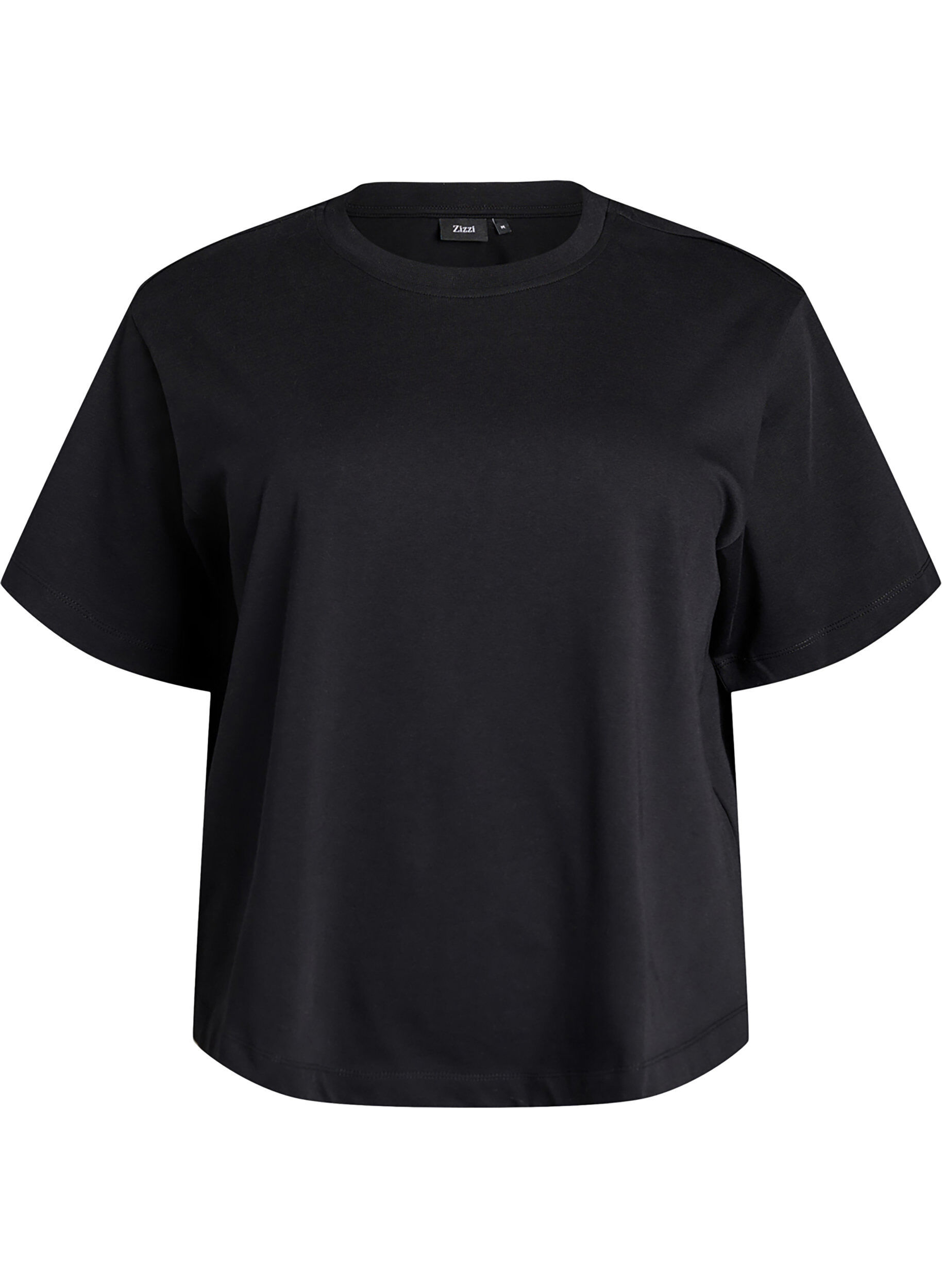 Boxy T-shirt i bomuld