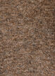 Striktr&oslash;je med V-hals, Brun, Packshot image number 2