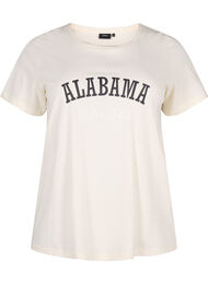 Bomulds t-shirt med tekst, Antique W. Alabama