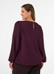 Bluse med glimmer, R&oslash;d, Model image number 2