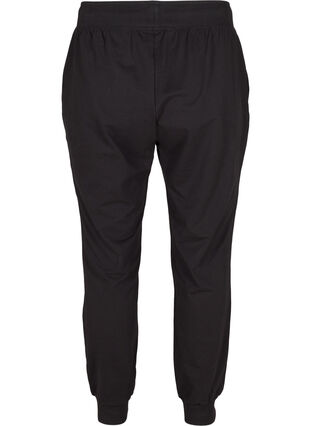 Sweatpants med lommer, Black, Packshot image number 1