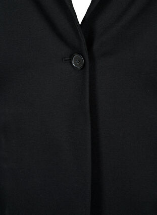 Blazer med 3/4 ærmer , Black, Packshot image number 2