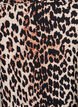 Kort a-shape kjole med leopardprint, Brun, Packshot image number 2