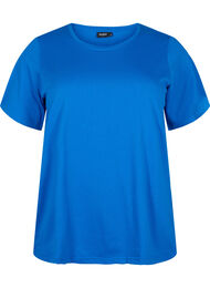 FLASH - T-shirt med rund hals, Strong Blue