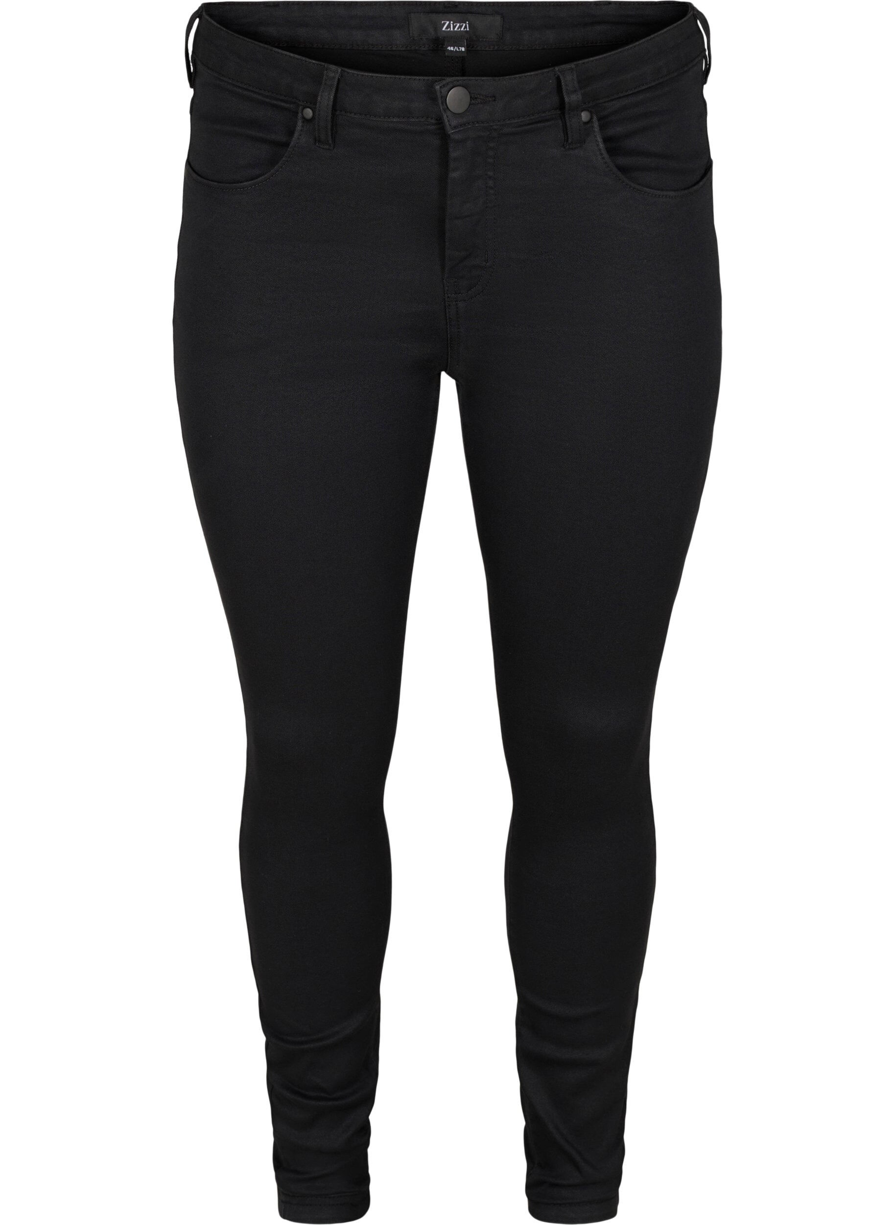Super slim Amy jeans med h&oslash;j talje